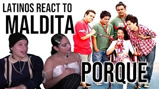 Listenting to Chavacano for the first time 🇵🇭 Latinos react to Maldita — Porque [upl. by Burnley]