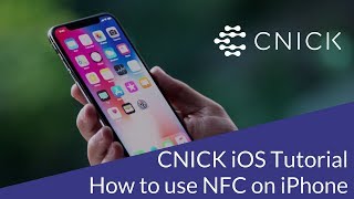 How to use NFC on Iphone  CNICK iOS Tutorial [upl. by Hazem]