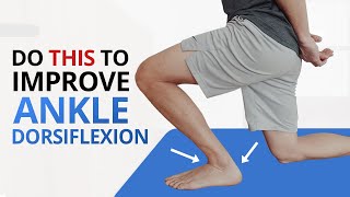 INCREASE Ankle Dorsiflexion 4 Unique Exercises NOT Calf Stretches [upl. by Eradis679]