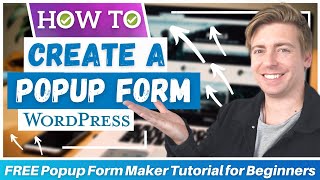 How To Create A Popup Form In WordPress For FREE  Popup Maker Tutorial for Beginners [upl. by Morentz]