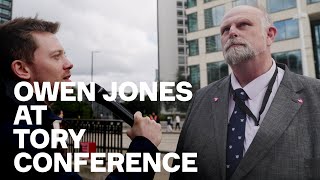 Owen Jones At Tory Conference A Party Totally Delusional [upl. by Arrotal]