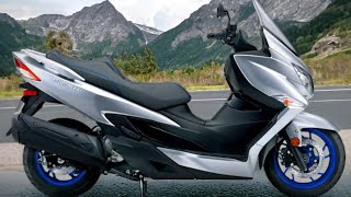 New 2024 Suzuki Burgman 400 Simplifying Urban Mobility [upl. by Nauh729]