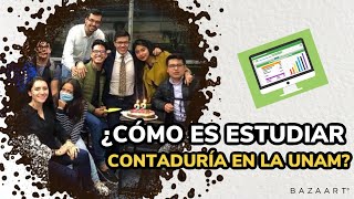 ¿Cómo es ESTUDIAR CONTADURÍA en la UNAM  Directo [upl. by Aniz]