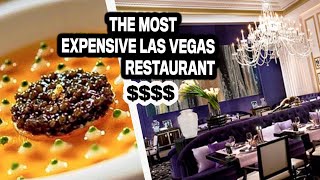 Joel Robuchon  MGM  The ONLY Las Vegas Awarded 3 Michelin Star Restaurant  An Inside Look [upl. by Notserk]