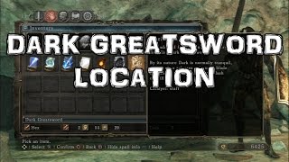 Dark Souls 2 Dark Greatsword Location The Sunken King DLC [upl. by Elizabeth]