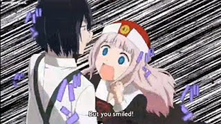 But You smiled Ishigami Chika Fujiwara and Ishigami Cute Moments  Kaguya Sama Love is war ova 2 [upl. by Noraha]