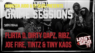 Grime Sessions  Ribz Flirta D Dirty Dapz Joe Fire Tiny Kaos Tintz  DJ Kirby T [upl. by Sekoorb]