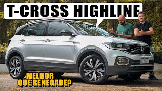 Volkswagen TCROSS HIGHLINE descobrimos porque ele é o SUV mais vendido do Brasil [upl. by Eerolam476]