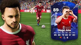 89 WING WIZARD EVOLUTION DIOGO JOTA PLAYER REVIEW  EA FC 24 ULTIMATE TEAM [upl. by Roda357]