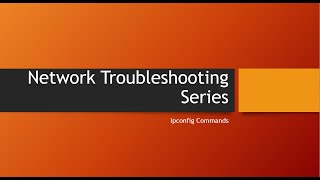 IPConfig Command Explained  Network Troubleshooting Series [upl. by Humberto]