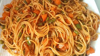 VEGETABLE SPAGHETTI RECIPE [upl. by Teryl418]