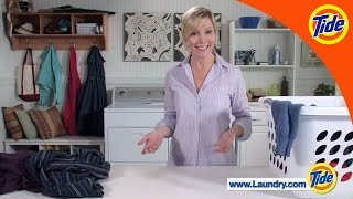 Tide  How To Load A Top Loading Washing Machine [upl. by Suirradal688]