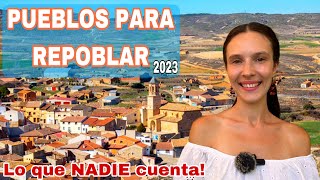 PUEBLOS para Repoblar 2023  Lo que NADIE cuenta emigraraespaña pueblosdeespaña [upl. by Neelav]