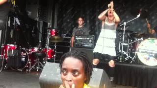 iwrestledabearonce  quotDanger in the Mangerquot LIVE at Vans Warped Tour 2012 [upl. by Nnaarat11]