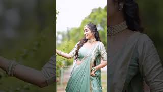 Tejaswini gowda beautiful video chuttamallesongpleasesubscribe for more videoslikesharecomment [upl. by Jovi]