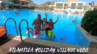 ATLANTICA HOLIDAY VILLAGE RHODES VLOG EPISODE 1 [upl. by Airotciv259]