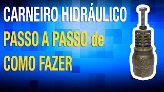 Carneiro Hidráulico Caseiro  PASSO A PASSO  Epagri [upl. by Ursuline777]