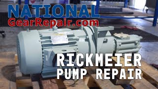 RICKMEIER PUMP REPAIR [upl. by Itirp125]