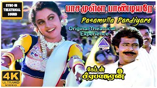 Pasamulla Pandiyare 4K HD Video Song  Captain Prabhakaran Movie Songs  Vijayakanth  Ilaiyaraaja [upl. by Nerehs165]