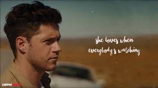 Niall Horan  On The Loose  Lyrics Video [upl. by Ihsorih]