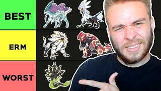 Ranking EVERY Legendary Pokemon From Best To Worst [upl. by Ramedlav]