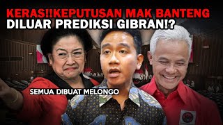 SEMUA MELONGOKEPUTUSAN MENGEJUTKAN BU MEGA DILUAR PREDIKSI GIBRAN [upl. by Wilton]