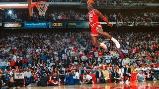 Michael Jordans Legendary Free Throw Line Dunk HD [upl. by Jayme910]