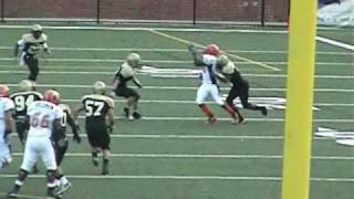 Langston University football Jermaine Carter 10 [upl. by Aridaj]