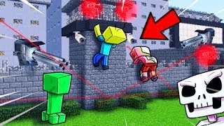 ¡LA BASE MAS SEGURA DE MINECRAFT 🏠🏰😜MINECRAFT RETO DE LA BASE SEGURA AGAPITO [upl. by Honor106]