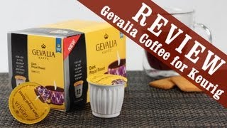 Gevalia quotKCupsquot Coffee for Keurig KCup brewer  Review amp Comparison [upl. by Aticilef552]