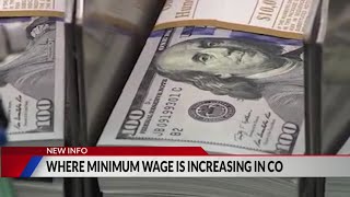 Colorados minimum wage to increase in new year [upl. by Wystand]