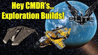 Elite Dangerous Exploration Builds The Basic DBX amp The SUPER DELUXE Krait Phantom [upl. by Helene824]