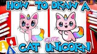 How To Draw A Unicorn  Preschool [upl. by Othelia210]