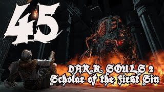 Dark Souls 2 Scholar of the First Sin  Walkthrough Part 45 Giant Lord and Vendrick [upl. by Auqeenahs922]