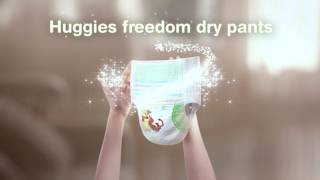 Huggies Freedom Dry Pants [upl. by Okika693]