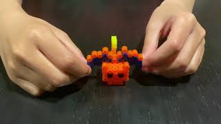 No Glue 3D Perler Beads Pokémon  Charizard amp Magnemite [upl. by Lubet252]