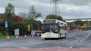 Ex Circle Line Bus Service With Barton’s Transport Intel Leixlip [upl. by Llehcear]