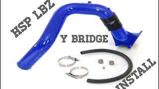 HSP LBZ Duramax Y Bridge Install Part 1 [upl. by Norrehs]