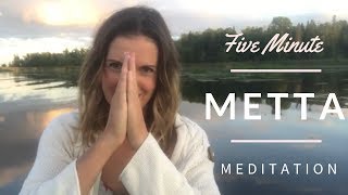 5 Minute Metta Meditation with Ally Boothroyd [upl. by Harwin453]