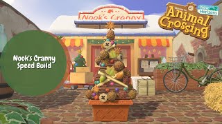 Nooks Cranny Speed Build  ACNH [upl. by Candy404]