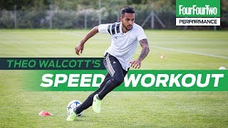 Theo Walcott  How to improve acceleration  Train like a Pro [upl. by Eihcra]