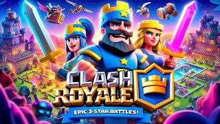 Epic 3Star Battles Over 5000 Trophies amp Unlocking Path of Legends in Clash Royale [upl. by Yrohcaz569]