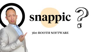 Snappic 🤔  360 booth software [upl. by Enidan]