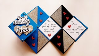 Beautiful Birthday Card  Birthday Card For MOTHER  Handmade Birthday Card Idea  Tutorial [upl. by Cheryl970]