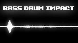 Bass Drum Impact Sound Effect Free [upl. by Ellwood]