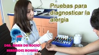 ¿ Cómo se hacen las pruebas de alergia [upl. by Phelips]