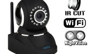 HooToo HT IP210F Indoor Wireless IP Network Surveillance Camera [upl. by Baryram]