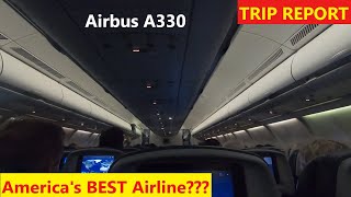 Delta Airlines FANTASTIC Economy Class Review [upl. by Eleynad]