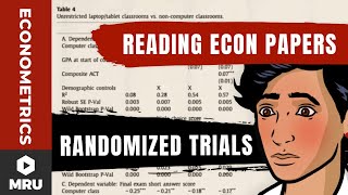 How to Read Economics Research Papers Randomized Controlled Trials RCTs [upl. by Rind]