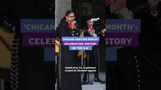 Santa Ana the first city in the nation just wrapped up its Chicano Heritage Month HeritageMonth [upl. by Dopp]